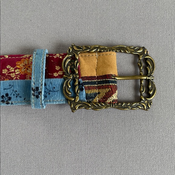 Patchwork Multicolor Belt - Picture 3 of 6